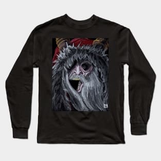 Krampus - Have you been Naughty, or really Naughty? Long Sleeve T-Shirt